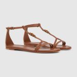 Gucci Women’s sandal with bamboo detail - Image 6